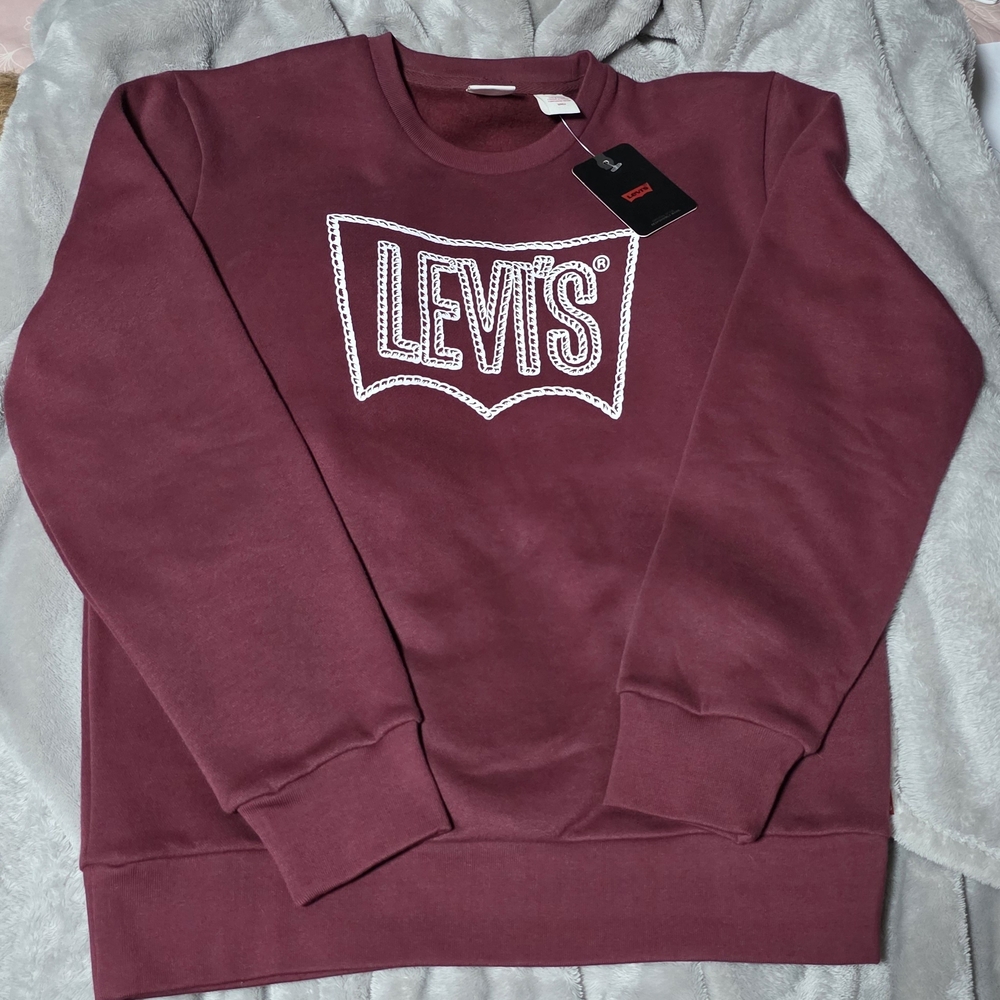 Levi's Men's Maroon Sweater